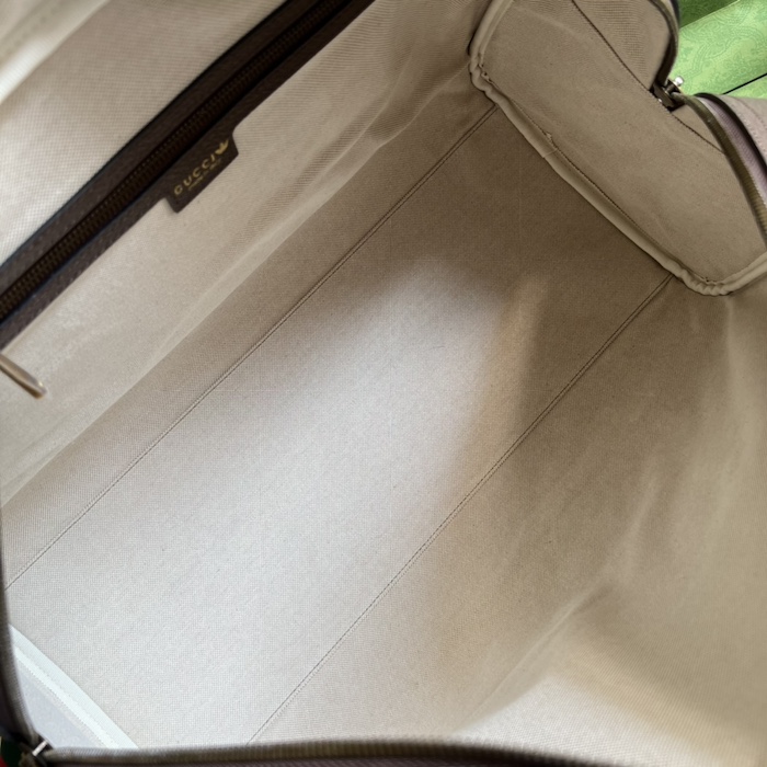 Ad*s x g*u*i large duffle bag 702422 brown