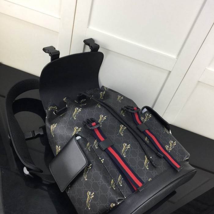 G*u*i bestiary backpack with tigers 495563