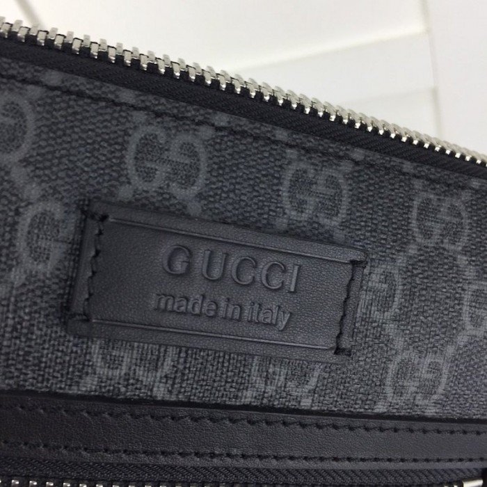 G*u*i gg black small messenger bag 523599