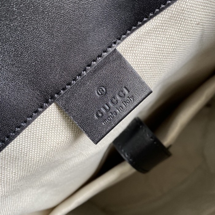 G*u*i gg embossed backpack black 625770