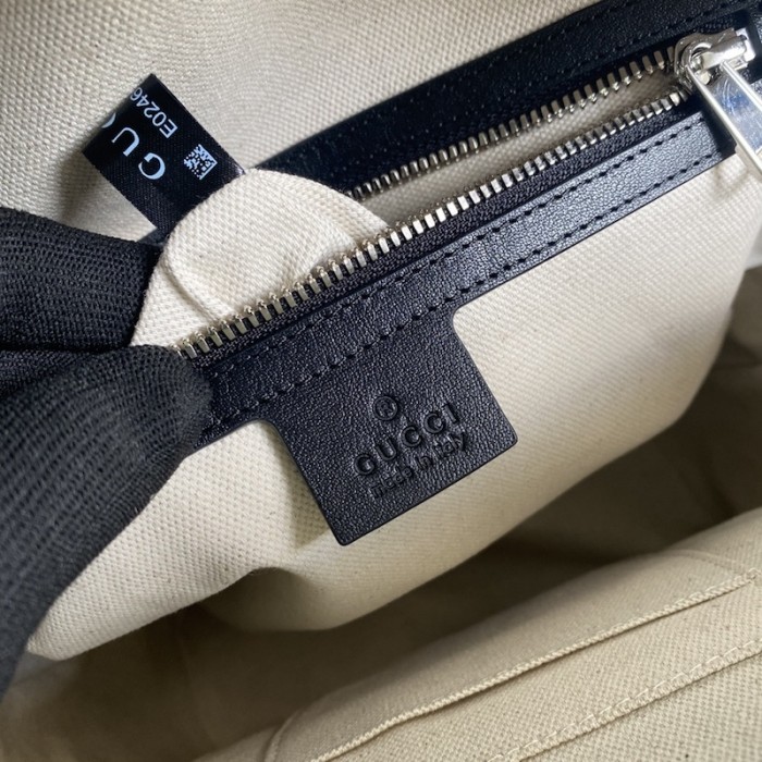 G*u*i gg embossed backpack black 658579