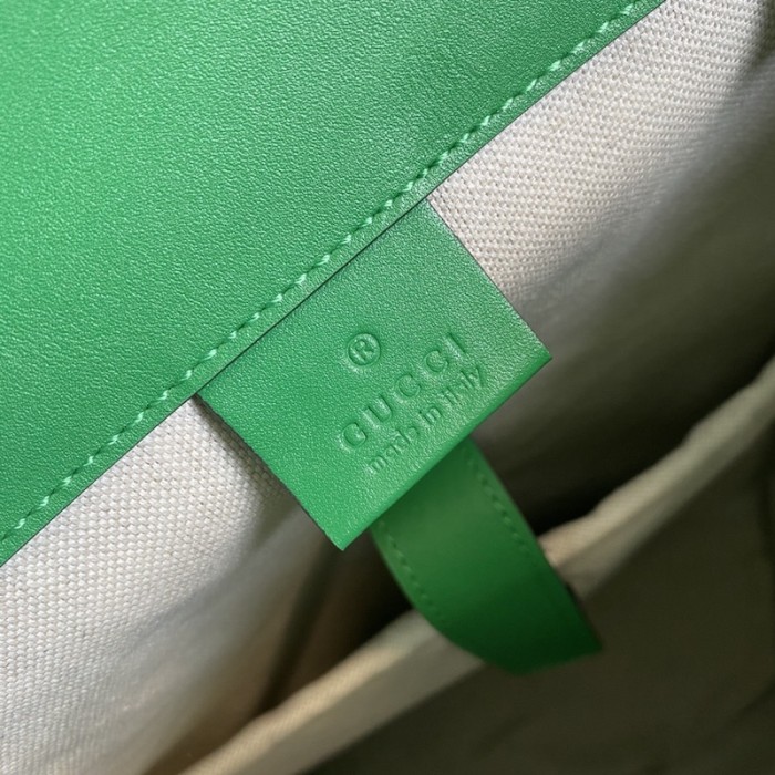 G*u*i gg embossed backpack green 625770