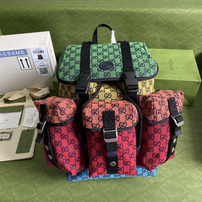 G*u*i gg multicolour small backpack 658783