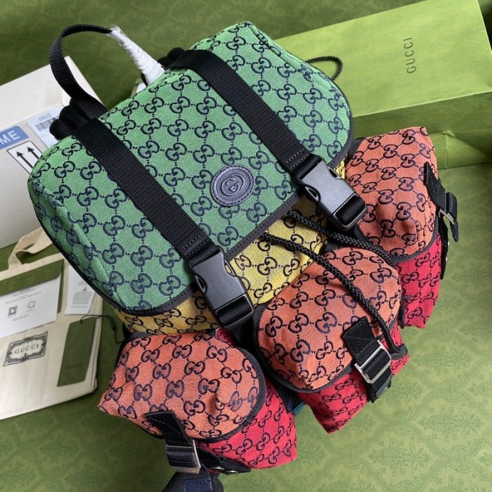 G*u*i gg multicolour small backpack 658783