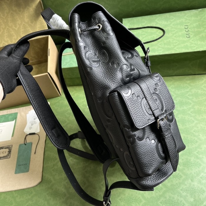 G*u*i jumbo gg backpack black 625770