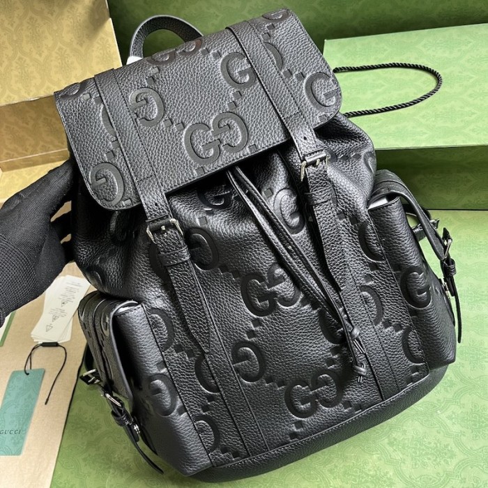 G*u*i jumbo gg backpack black 625770