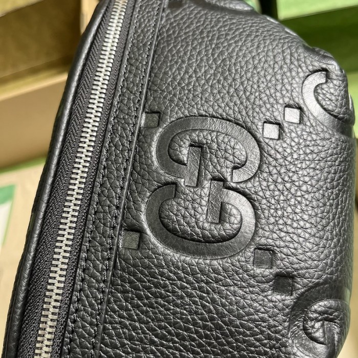G*u*i jumbo gg small belt bag black 658582