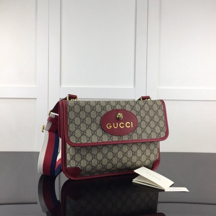 G*u*i neo vintage messenger bag red 495654