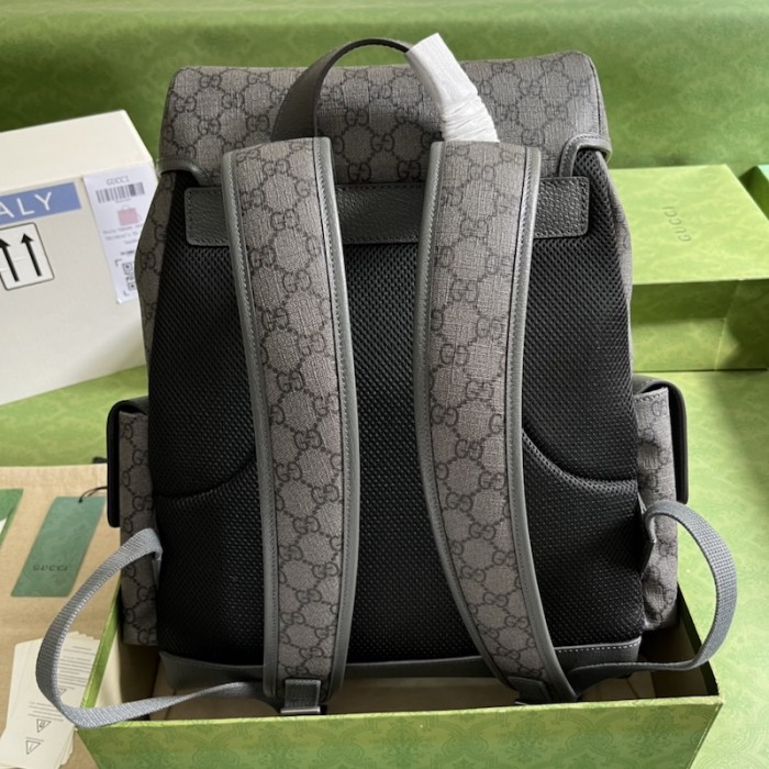 G*u*i ophidia gg medium backpack 598140 grey