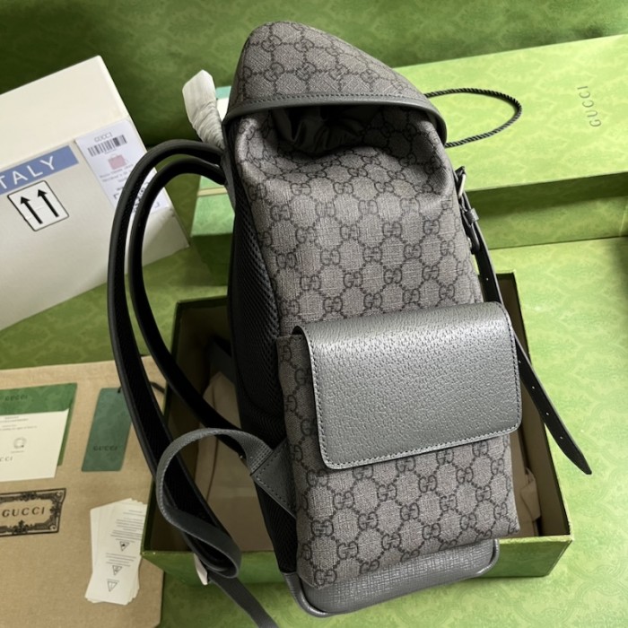 G*u*i ophidia gg medium backpack 598140 grey