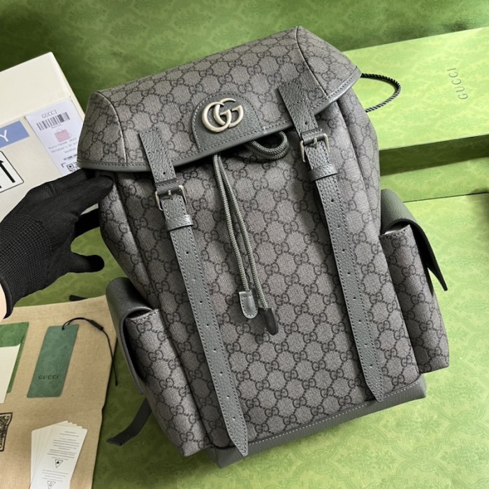 G*u*i ophidia gg medium backpack 598140 grey