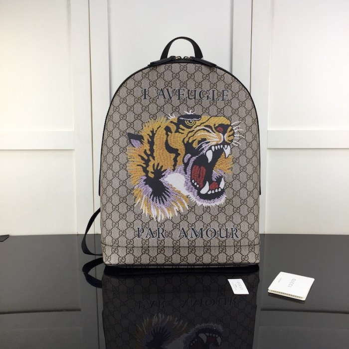 g*u*i gg Sup*e backpack tiger print 419584