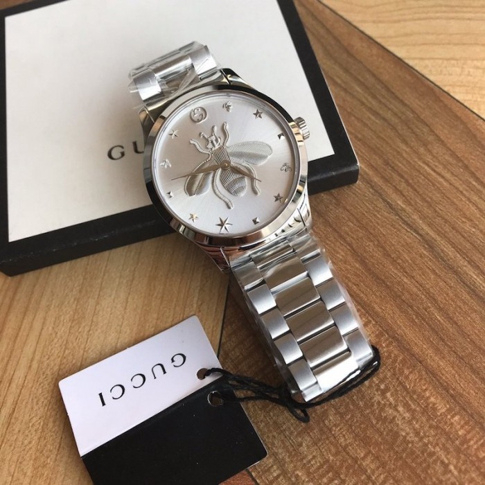 G*u*i g-timeless watch 38mm silver