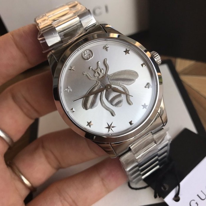 G*u*i g-timeless watch 38mm silver