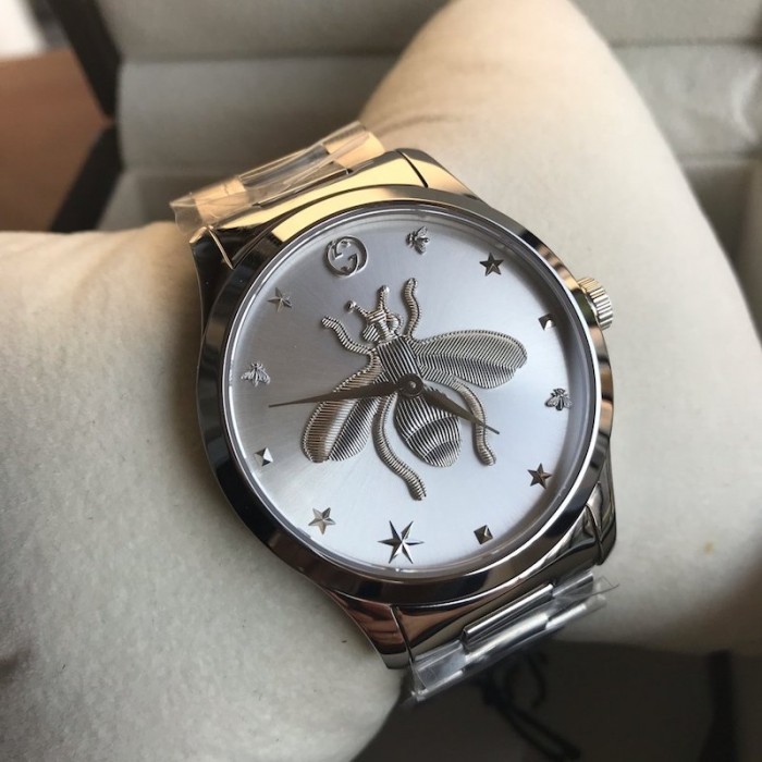 G*u*i g-timeless watch 38mm silver