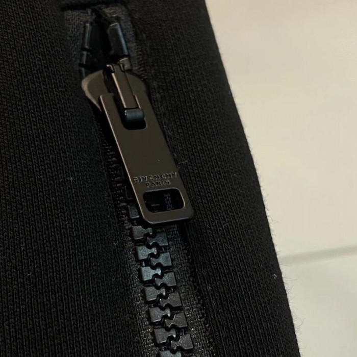 Givenchy Paris 4G Embroidered Jogger Pants Black