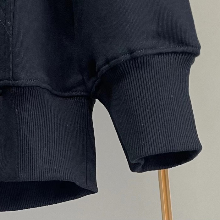 Givenchy Archetype slim fit hoodie in fleece black