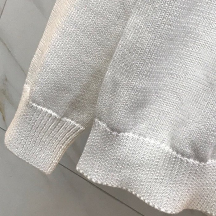 Givenchy Logo Knit Jumper White