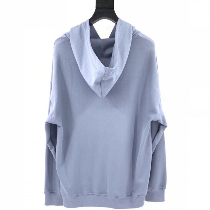 Givenchy signature hoodie blue