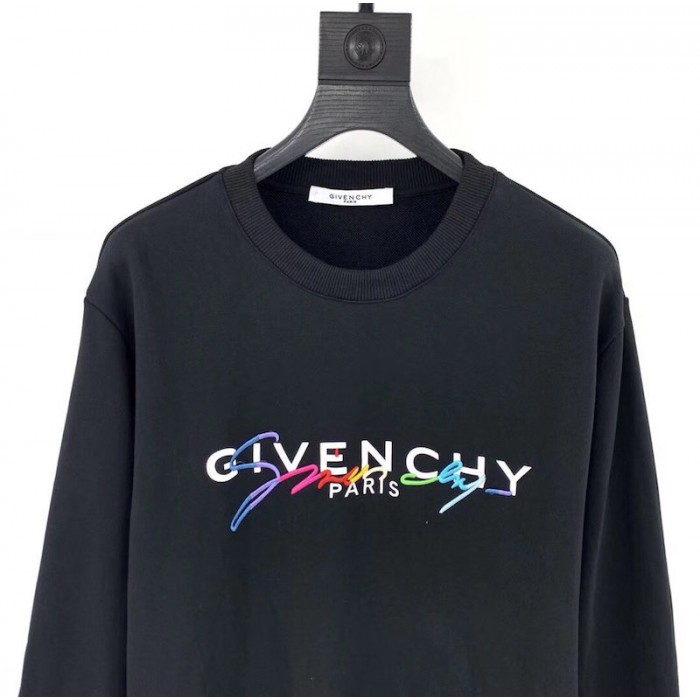 Givenchy signature sweatshirt black