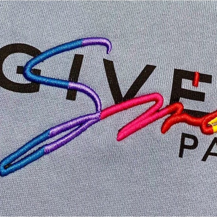 Givenchy signature sweatshirt blue