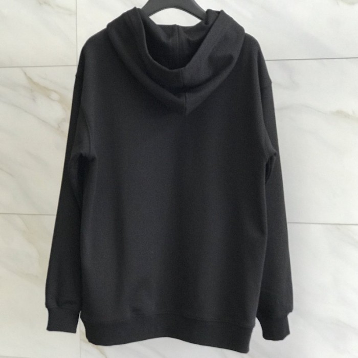 Givenchy Multicolored Embroidered Hoodie Black