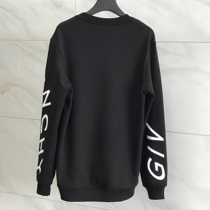 Givenchy Refracted embroidered sweater Black