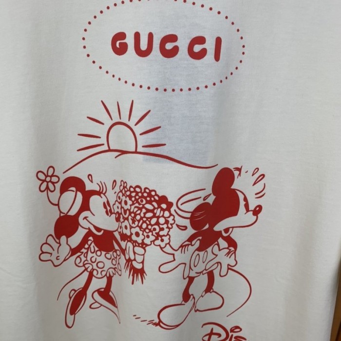 disney x G*u*i t-shirt white