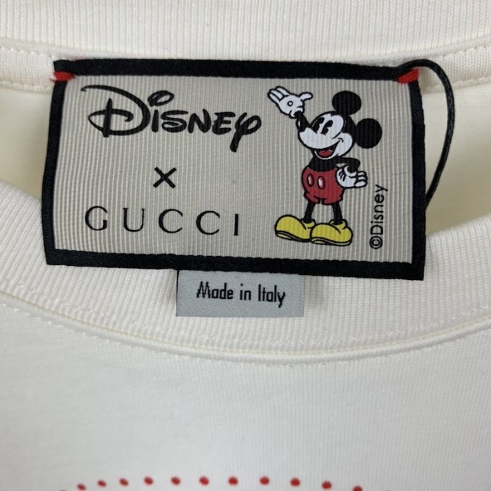 disney x G*u*i t-shirt white