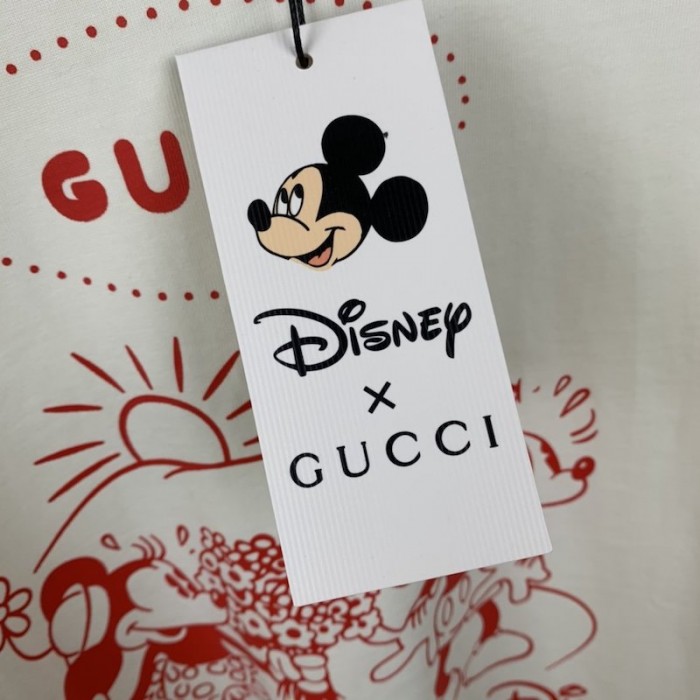 disney x G*u*i t-shirt white