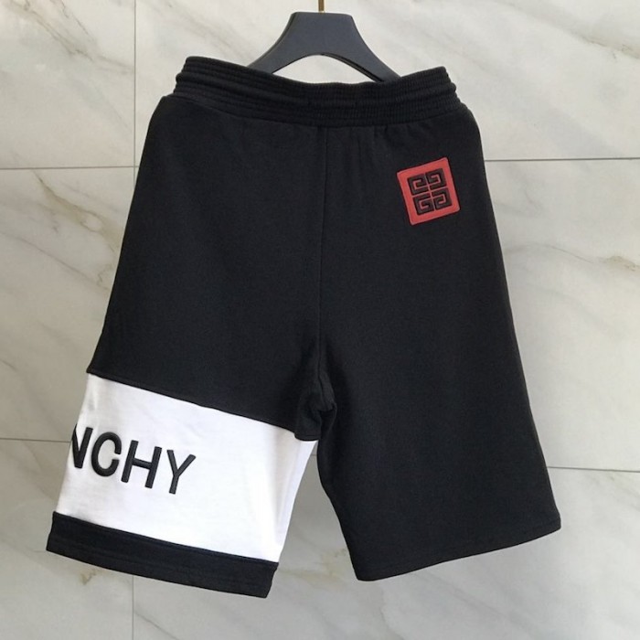 Givenchy Paris 4G Contrasting Short Black