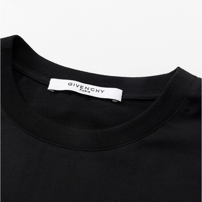 Givenchy Blurred Logo Oversized T shirt Black