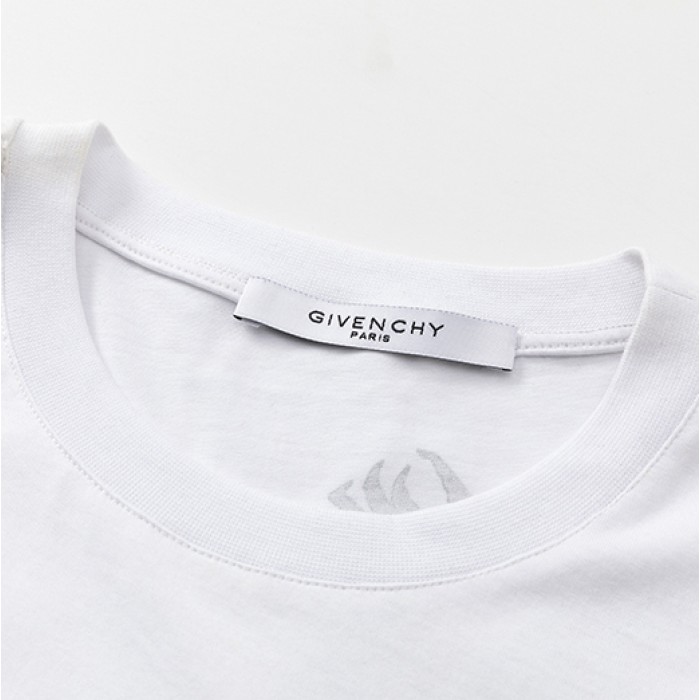 Givenchy Dragon Totem Printed Oversized T shirt White