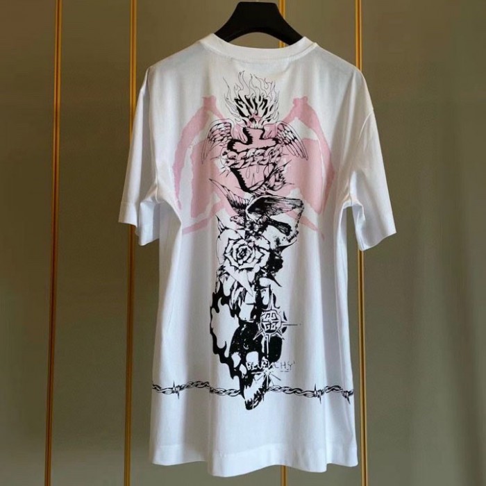 Givenchy Gothic printed oversized t-shirt White