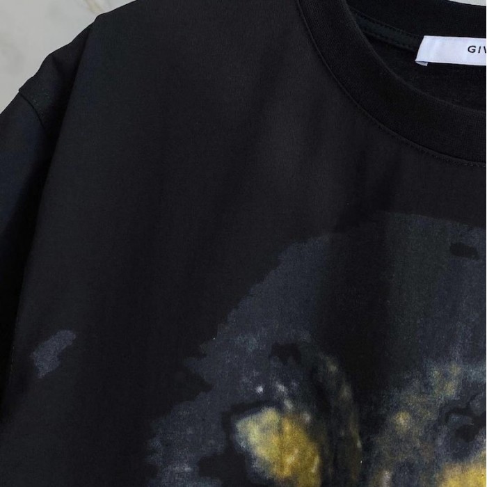 Givenchy Rottweiler Printed T shirt Black