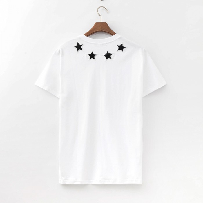 Givenchy vintage stars around t shirt white