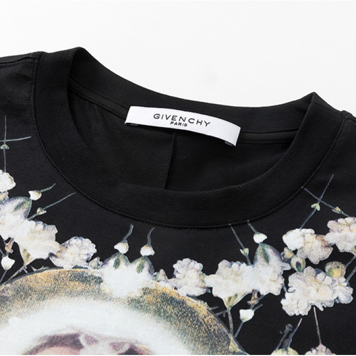 Givenchy Virgin Printed T shirt Black