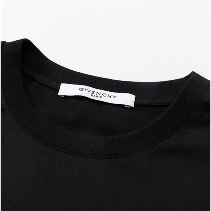 Givenchy Flame Wings Jesus Oversized T shirt Black