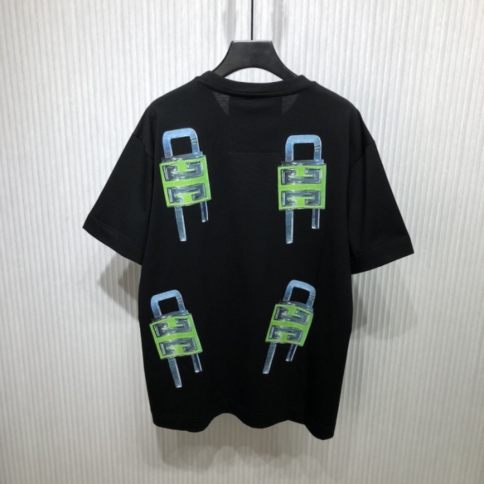 Givenchy 4G Lock oversized t-shirt in jersey Black