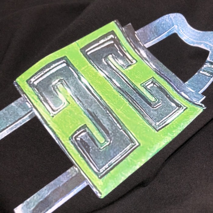Givenchy 4G Lock oversized t-shirt in jersey Black