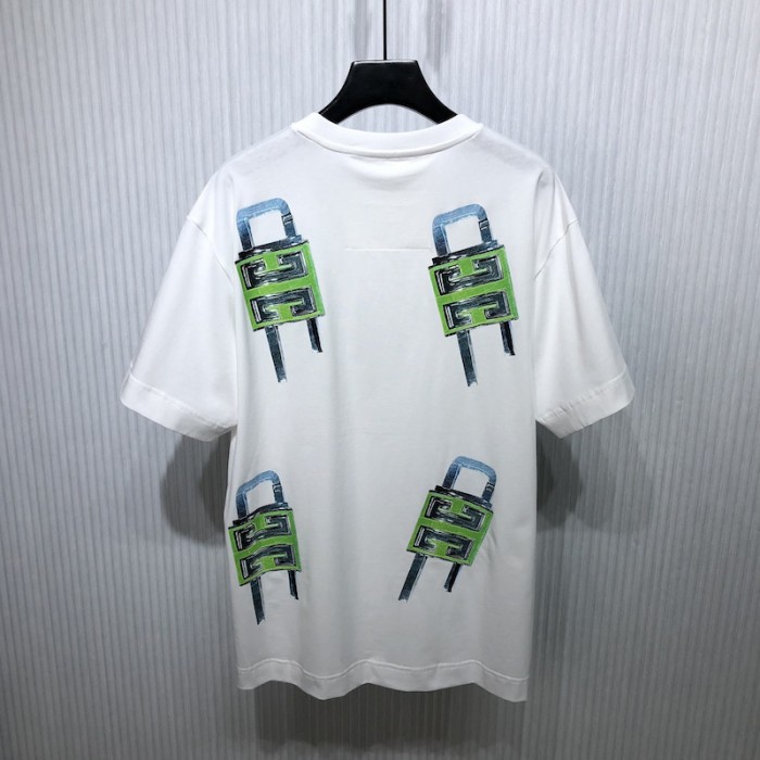 Givenchy 4G Lock oversized t-shirt in jersey White