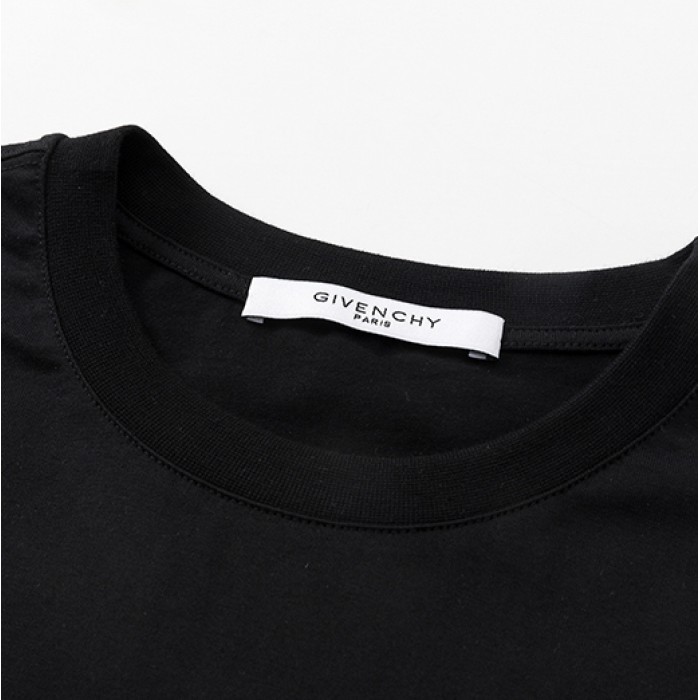 Givenchy Blurred Givenchy Paris Oversized T shirt Black