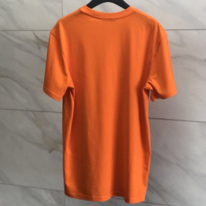 Givenchy Blurred Givenchy Paris Oversized T shirt Orange