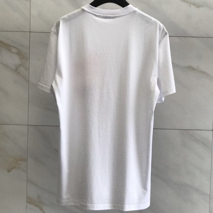 Givenchy Multicolored Embroidered T shirt White