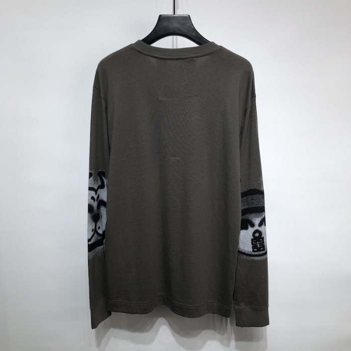 Givenchy Sweatshirt with tag effect dog print