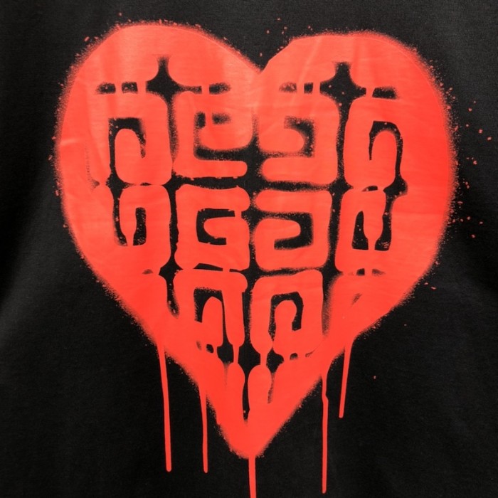 Givenchy Slim fit t-shirt in jersey with tag effect print Black