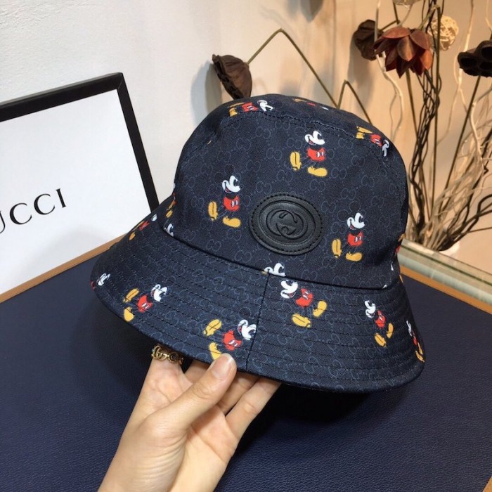 disney x G*u*i bucket hat black