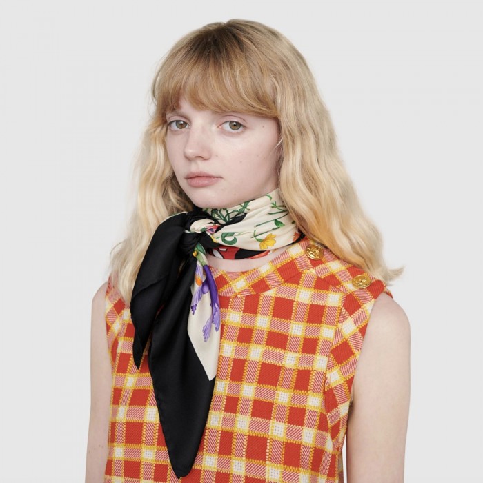 disney x G*u*i silk scarf