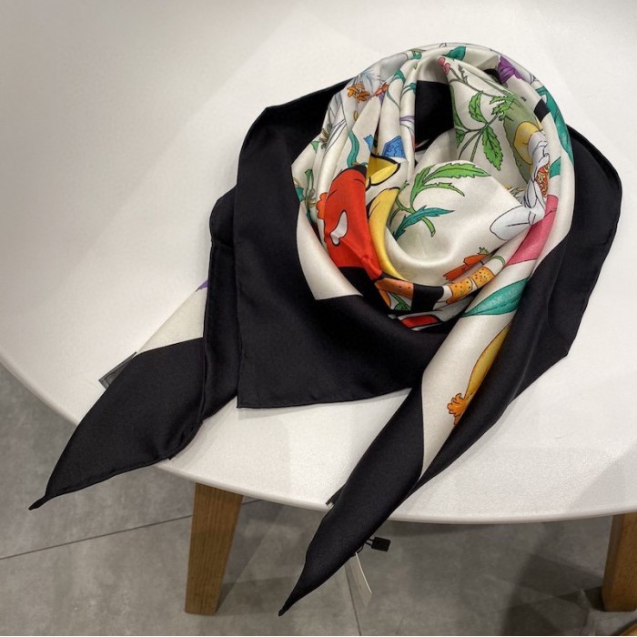 disney x G*u*i silk scarf