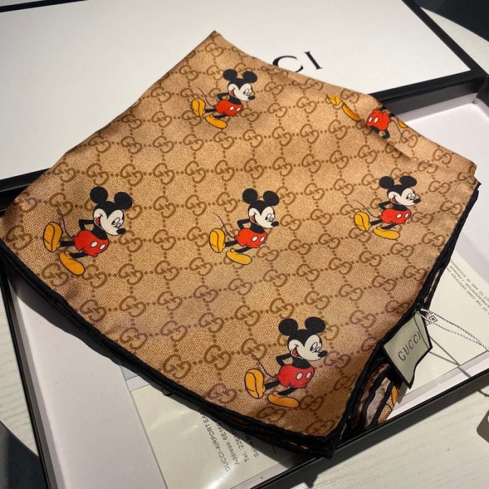 disney x G*u*i gg silk scarf